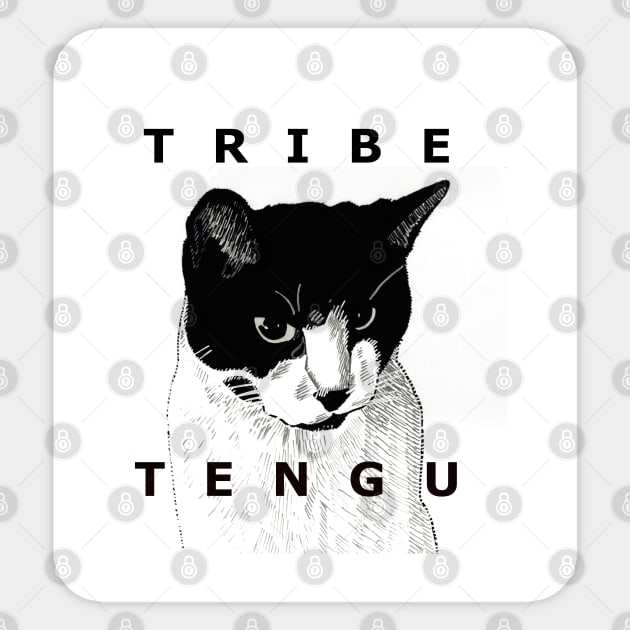 Tribe Tengu Sticker by DMcK Designs